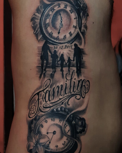 Anahata Ink Tattoo Kuta Bali - Family Tattoo
